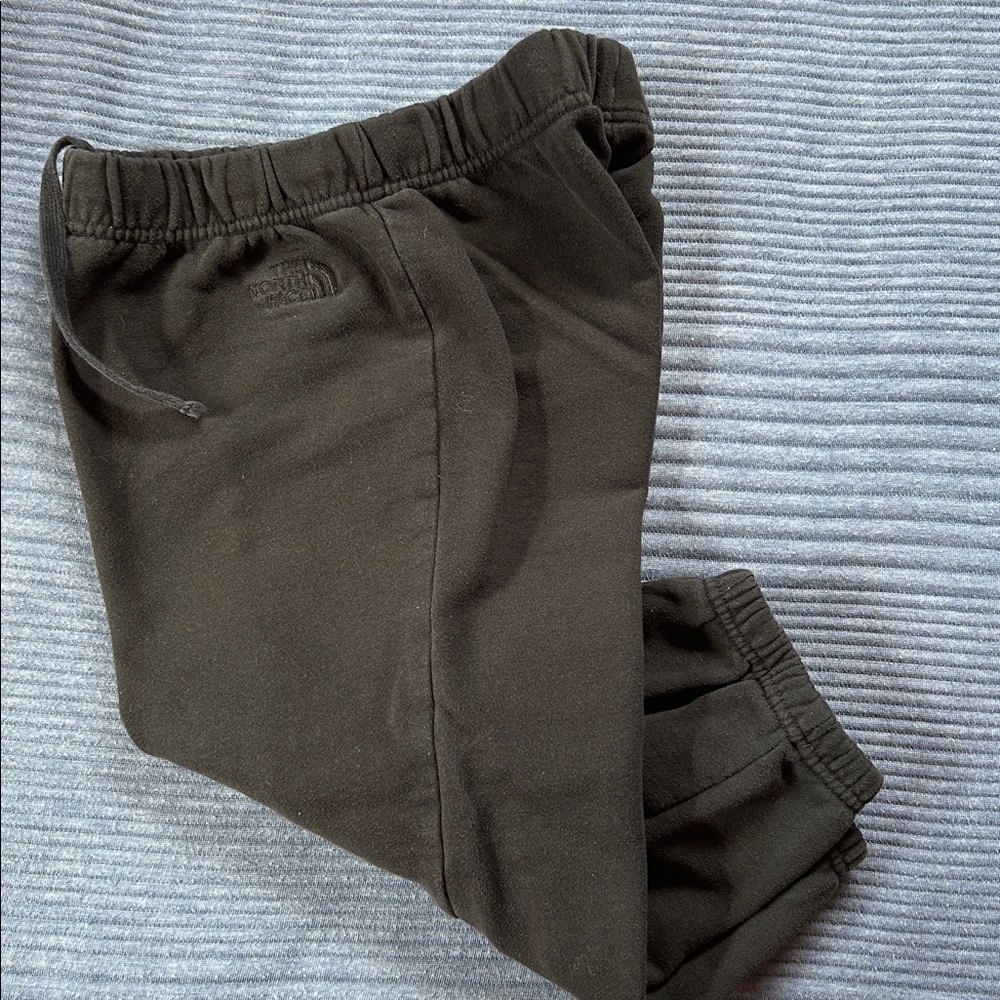 The North Face black cropped sweatpants